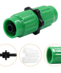 Expandable Garden Hose Repair Kit With Dual Channel Connectors for Three Quarter and Five Eighth Inch Hoses components