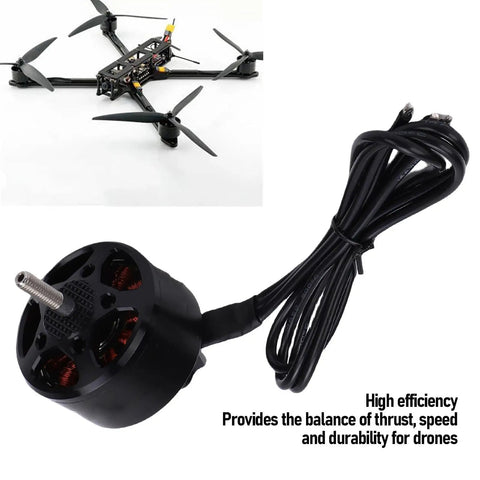Brushless RC Drone Motor 4720 420KV Stainless Steel High Power with cable, ideal for beginners and hobbyists RC racing plane