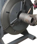Self Centering 3 Jaw Chuck For Welding Positioner WP 220 Rock Solid Hold On Irregular Parts Stable Setup Easy Adjustment Vibration Resistant Built For Quick No Fuss Machining holding pipe on welding positioner
