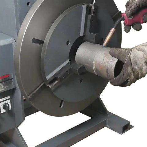 Self Centering 3 Jaw Chuck For Welding Positioner WP 220 Rock Solid Hold On Irregular Parts Stable Setup Easy Adjustment Vibration Resistant Built For Quick No Fuss Machining holding pipe on welding positioner