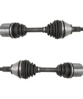 Front Driver And Passenger Side CV Axle Assembly Two Piece Set For 4x4 Ram 1500 2012-2018 And 2019-2021 Classic 4WD Models