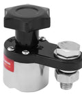 Heavy Duty Welding Ground Clamp With Rock Solid Magnetic Grip Delivers Stable 200A Power for iron surfaces close-up view.