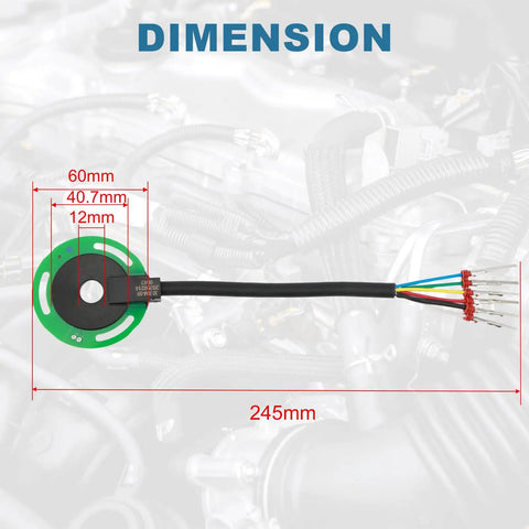 Direct Replacement Hall Sensor For SUR RON Light Bee X S Electric Motorcycle OEM Quality Performance Easy Install Seamless Fit Reliable Hall Effect Sensor For Smooth Throttle Response