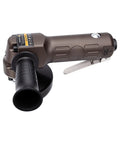 Heavy Duty Pneumatic Angle Grinder Built Like A Tank Delivering Badass 10000 Rpm Performance With A Precision 110 Mm Disc for metal work.