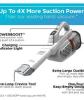 Diagram of Handheld Cordless Car Vacuum Portable With Extended Runtime And Powerful Suction, showing features and components.