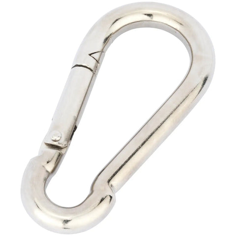 2 Pack 304 Stainless Steel Horse Tie Ring With Eye Bolt, Safe Training Gear, durable carabiner spring link component