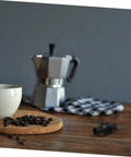 Replacement Heat Insulation Tube For Steam Wand with espresso machine and coffee beans, black rubber, easy installation.