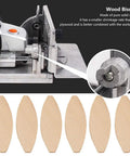 100 Piece Wood Biscuits Kit For DIY Woodworking Joinery Beech Dowel Pins For Tenoning And Splicing Boards After Tenoning Machine
