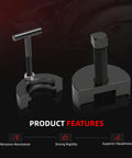 AxleyHub RR1014TR RR1013TR transmission tools set in metal gray: front bearing puller and countershaft support tool