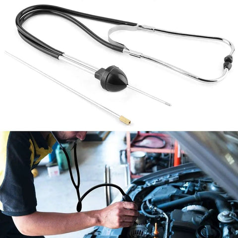 Car Engine Stethoscope Cylinder Diagnostic Tool For Cars To Hear Abnormal Engine Noise And Check Bearings Motors Gearbox
