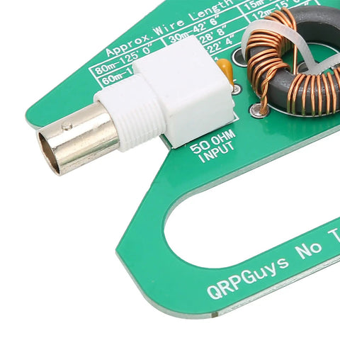 End Fed Half Wave Antenna Module Portable Assembly For Machines 10W No Tune Robust One-Piece Molded Design With Superior Heat Dissipation