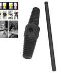 Super Cool Broken Screw Extractor Kit With Damaged Bolt Remover Set 1/2 Inch And 3/4 Inch Features Dual Use For Faucet Pipe Tools Made From Super Tough Chrome Vanadium Steel For A Rock Solid Grip And Long Lasting Durability To Get You Out Of Any Messy.