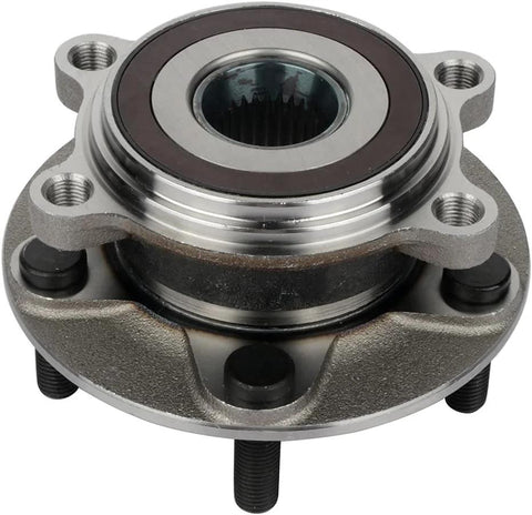 Front Wheel Hub And Bearing Assembly For Mazda 3 And Mazda 3 Sport 2014 Through 2018 And Mazda CX 3 2016 Through 2020 Five Lug With ABS