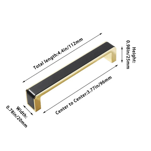 Sleek Black Gold Cabinet Pulls Five Pack With Matte Finish For Modern Kitchen Makeover Drawer Handles And Bathroom Vanity Swap That Brings Major Swag To Every Room