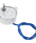 Two Pack Synchronous Motor AC 100-127V 15-18 RPM 4W CW CCW Permanent Magnet Drive with blue wire