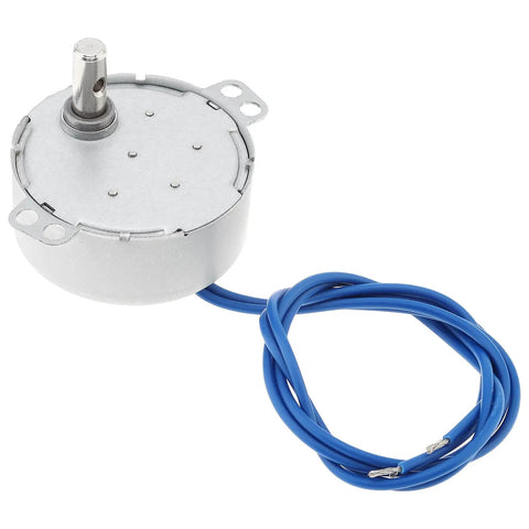 Two Pack Synchronous Motor AC 100-127V 15-18 RPM 4W CW CCW Permanent Magnet Drive with blue wire