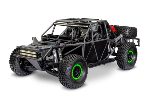 Unlimited Desert Racer Kit With Velineon VXL 6S ESC, 2000Kv Brushless Motor, Qi Radio System featuring a realistic tube chassis and tires