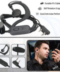 Dual Band Long Range Handheld Ham Radio Kit With 1800mAh Rechargeable Battery Two Way Radio K Port Headset
