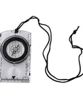 Orienteering Baseplate Compass With 360 Degree Bezel And Magnifier for Hiking Camping Scouting and Survival Navigation Gear with lanyard