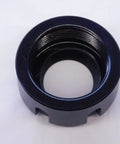 New ER25UM Collet Nut Locknut For CNC Lathe Chuck Clamping Tool Holder Hardware, precision grip, solid black design.