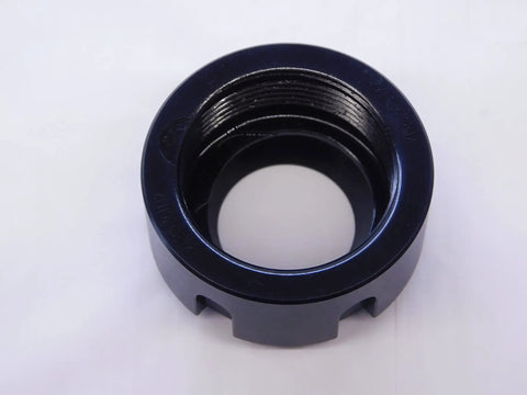 New ER25UM Collet Nut Locknut For CNC Lathe Chuck Clamping Tool Holder Hardware, precision grip, solid black design.