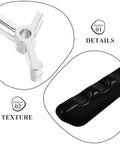 Close-up of Ice Cream Maker Lever Handle Replacement Part Large Multipurpose Valve Rod For Ice Cream Machines Durable Repair Accessory