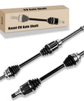 Toyota Front CV Axle Shaft Assembly Pair For 2002 2006 Camry And 2004 2008 Solara FWD 2.4L L4 Left And Right Sides OE Replacement NCV69577 NCV69578 Beefy Axles For Smooth Power Transfer And Reliable Daily Driver, front CV axle pair shown with boxed packaging