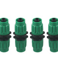 Expandable Garden Hose Repair Kit With Multi Function Fittings For Quick Connect Leak Fix Burst Coupling Flexible End Replacement Telescopic Pipe Set Of 4