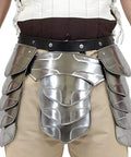 Medieval Tasset Belt Battle Ready Armor With Carbon Steel Waist Fauld Adjustable Leather Belt Handcrafted By Indian Artisans