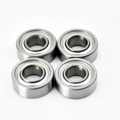 Top-Notch Miniature Ball Bearings Kit For 1/10 RC Cars Sealed Radial Bearings With Deep Groove Upgrade Parts 16Pcs TT02 TT-02 TT02D TT-02D Compatible, 4 metal bearings