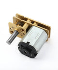 DC 6V 300RPM Micro Gearbox Motor With Metal Reducer, tiny high torque gear drive for DIY RC hobby, drones and planes, 3mm shaft, 10mm housing