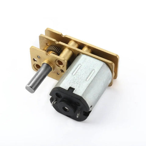 DC 6V 300RPM Micro Gearbox Motor With Metal Reducer, tiny high torque gear drive for DIY RC hobby, drones and planes, 3mm shaft, 10mm housing