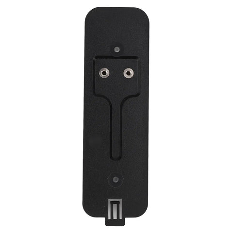 Video Doorbell Backplate Replacement Kit With Easy Install Mount Accessory In Black, featuring black back plate.