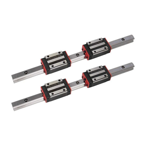 Beefy Linear Guide Rail Set With HGH15CA And HGH20CA Carriages 6 Pieces Lengths From 300 To 1500MM stainless steel rails