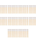 100 Pcs Spring Loaded Pogo Pin Set With Brass Concave Head For Stable High Frequency PCB Testing And Repeated Contacts, 2.02mm Tube Diameter, 33.35mm Length
