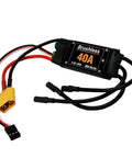 Two Pack 40A Brushless ESC For RC Drones Planes And Helis With XT60 Connector And 3.5mm Bullet Plugs 5V 3A BEC Compatible
