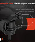 EVAP Vapor Canister Purge Solenoid Valve Compatible With Hyundai Accent Santa Fe Genesis close-up for emission control
