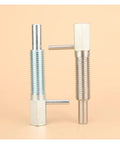 Heavy Duty Retractable Index Plunger Bolt With A Slick L Handle And Rock Solid Lock Design For Long Stroke Machine Tools Offering Smooth Pull And Zero Play, showcasing two types side by side.