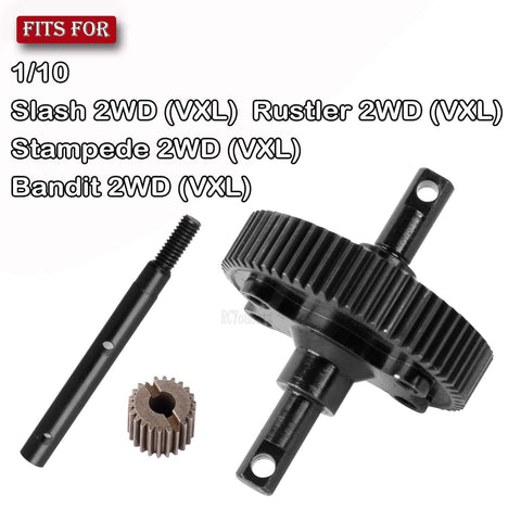 Beefed-Up 48-Pitch Spur Gear Set for 1/10 Scale RC Cars with 76T, 83T, 86T and 90T Gears and 17T, 19T, 21T, 23T, 25T, 27T Pinions