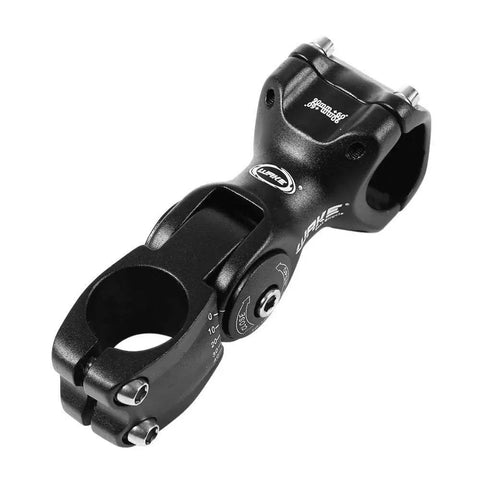 Beefy Adjustable 31.8Mm Bike Stem For Mountain Road BMX Fixie Cycling 90Mm Length 0 To 60 Degrees With Four Bolt Clamp Aluminum Alloy