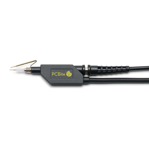 Close-up of PCBite probe from Hands Free Soldering Third Hand Tool Kit With 2x SQ350 And 4x SQ10 Probes For Fast Measurements And Rework