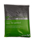 Heavy Duty 8x10 Foot Garden Weed Barrier Fabric With 3 Oz Woven Polyethylene Ground Cover packaged in clear wrapping with branding
