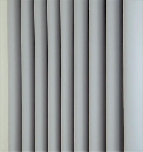 XXXL Wall To Wall Blackout Curtains Set 18 Feet Wide, 2 Panels 108 By 120 Inches Light Gray, Thermal Insulated Room Darkening Drapes