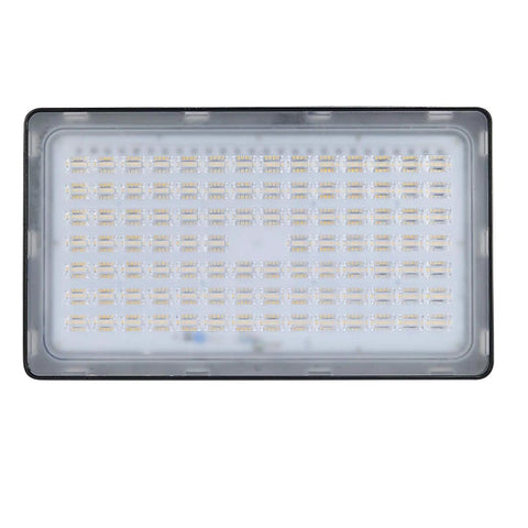 Heavy Hitting 300W LED Flood Lights Outdoor Pumping Out 21000 Lumens With IP65 Waterproof Build close-up of LED panel.