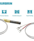 RURBRIN 2-pack 24-inch aluminum thermopile generators (750 mV) with braided wire and fork terminals