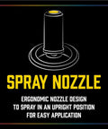 Seymour 20-51 Ceiling Renew Spray Paint, New White, 16 oz Cans, 2-Pack (32 oz Total) upright spray nozzle design for easy application