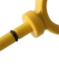 Close-up of yellow Engine Oil Dipstick For Audi V6 Quattro Cars 3.0L 3.2L Fit A4 A5 A6 A8 Q5 Q7 S4 S5 2008 2018 Replacement