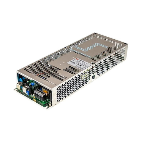 Heavy Duty 3500W Isolation Transformer Power Supply 115V 26.3A side view showcasing sturdy metal casing and internal circuitry.