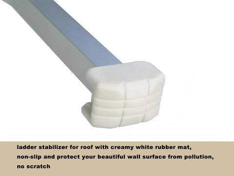 Ladder Stabilizer Accessory for Roof Gutter and Wall Ladders, Heavy Duty Extension Ladder Standoff, No Hassle Setup, 375 Lb Weight Rating, Universal Fit for Most Aluminum and Fiberglass Ladders