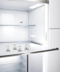 4 Pack Stainless Steel Refrigerator Shelf Clips With Adjustable Support Hooks for partition brackets replacement in fridge.